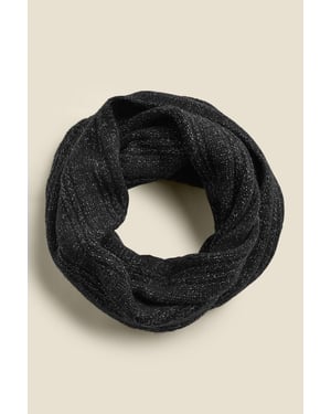 Maddy Charcoal Grey Knitted Snood
