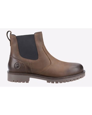 Cotswold Bodicote Leren Bruine Herenlaarzen