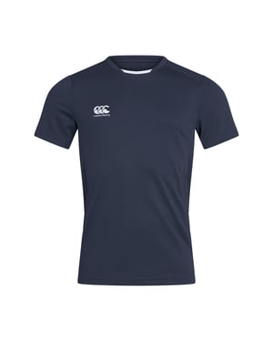 Canterbury Unisex T-shirt Club Dry voor volwassenen (Marine)