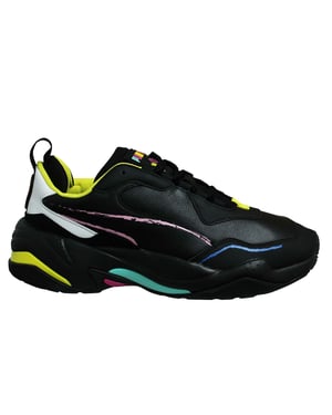 Puma Thunder x Bradley Theodore Svart Läder Lace Up Träningsskor för herrar 369394 01