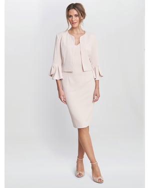 Melissa Crepe Dress And Jacket