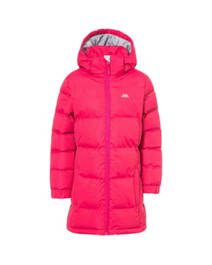 Trespass Meisjes Tiffy gewatteerde jas (Diep Roze)