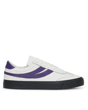 Superga Unisex 4834 Club S Swallow Contrast Detail Vegan Leather Trainers voor volwassenen ()