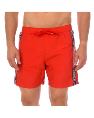 Saona Men's Print Boxer Swimsuit CM-30060-BP