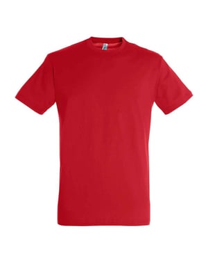 SOLS Unisex Regent T-shirt voor volwassenen (Rood)