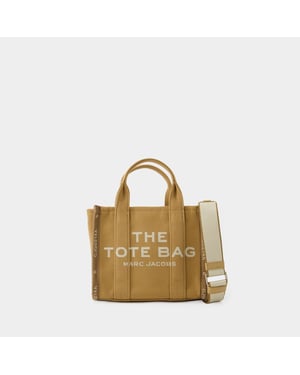 The Mini Tote - Marc Jacobs - Bomull - Camel