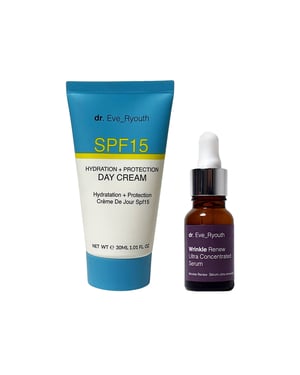 SPF15 Hydration + Protection dagkräm 30 ml +Wrinkle Renew Ultra Concentrated Serum 15 ml