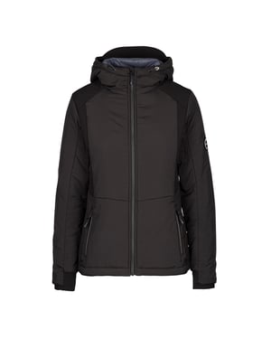 Womens/Ladies Courtney DLX Padded Jacket (Black)