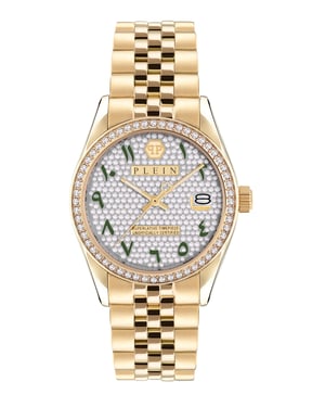 Philipp Plein Date Superlative Women's Gold Watch PW2BA0223