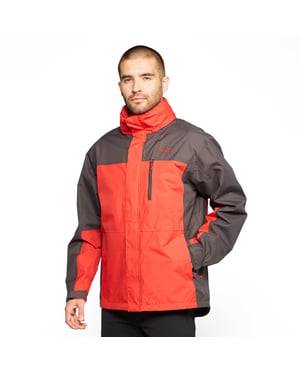 Peter Storm Men's Pennine II Waterproof Jacket with Rollaway Hood, Hiking Raincoat