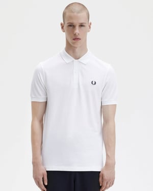 Fred Perry Mens Plain Signature Polo Shirt NOS