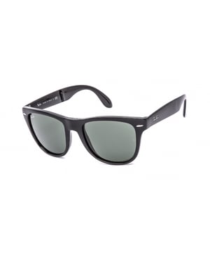 Ray-Ban Zonnebril Folding Wayfarer 4105 Zwart 601 54mm