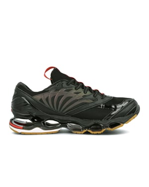 Mizuno x Futur Wave Prophecy Lace-Up Black Synthetic Mens Trainers D1GD1945_09