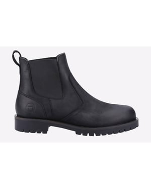 Cotswold Bodicote Leren Zwarte Herenlaarzen