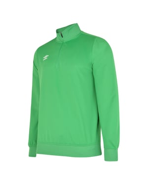 Umbro Heren Club Essential Half Zip Sweatshirt (Smaragd)