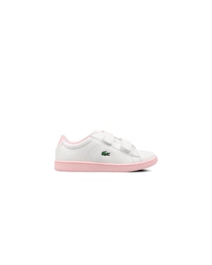 Lacoste Carnaby Evo Kids White Trainers