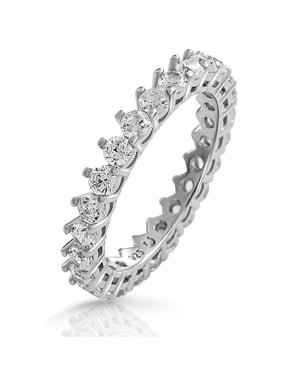 Orphelia 'Parijs' Dames 925 Sterling Zilveren Ring - Zilver ZR-7540