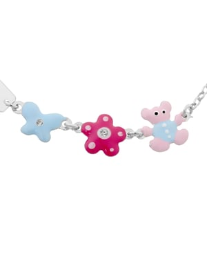 Orphelia Kinderen 925 Sterling Zilveren Armband - Zilver ZA-7148