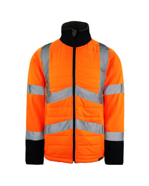 Dickies Hi-Vis Loudon Mens Orange Reflective Jacket