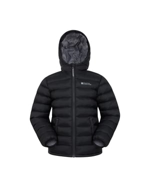 Mountain Warehouse Kinder/Kids Seasons II gewatteerde jas (Zwart)
