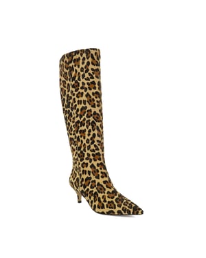 Dune Ladies Smooth - Kitten-Heeled Knee-High Boots