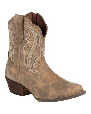 Durango Crush Leer Vrouwen Laarzen Driftwood