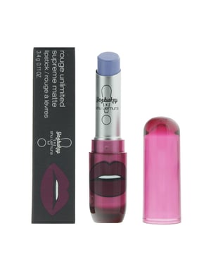 Shu Uemura Rouge Unlimited Supreme Matte Yazbukey Powder Blue Lipstick 3.4g
