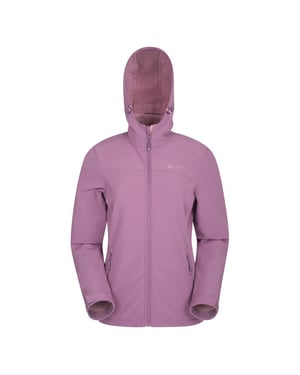 Mountain Warehouse Dames/Dames Exodus Ademend Soft Shell Jasje (Donker paars)