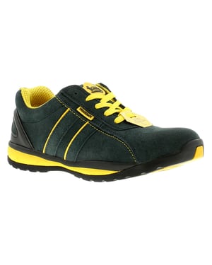 Men's Navy Tradesafe Suede Steel Toe Cap Safety Shoes