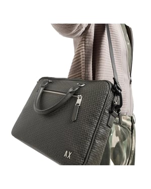 Armani Exchange Heren Relief Documentmap
