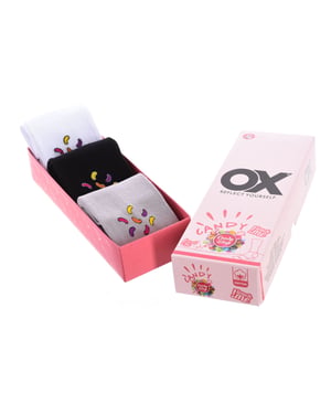 Pack of 6 low socks OX with fresh scents
