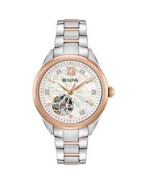 Bulova New Automatic Women's Multicolour Watch 98P170