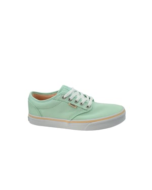Vans Atwood Bay Lace-Up Groen Canvas Dames Plimsolls A348XMY3