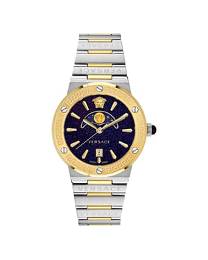 Versace Greca Logo Moonphase Women's Multicolour Watch VE7G00223