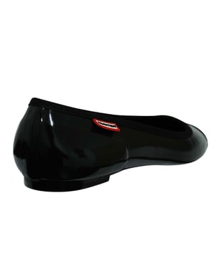 Hunter Original Womens Zwart Ballet Schoenen