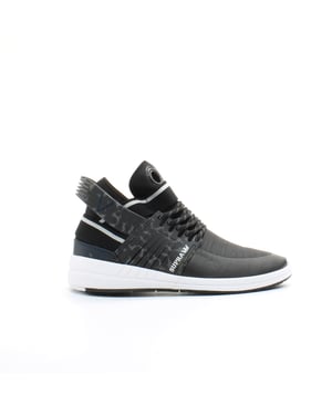 Supra Skytop V Black Synthetic Mens Hi Top Lace Up Trainers 08032 002