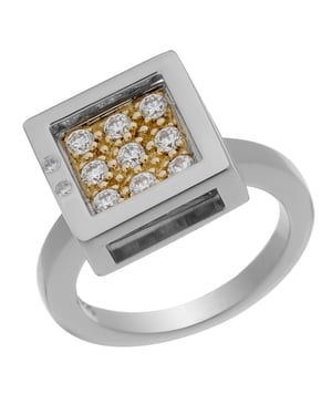 Orphelia Dames 925 Sterling Zilveren Ring - Zilver ZR-3366