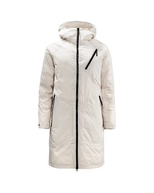 Jack Wolfskin Tech Lab Dames Parka Jas Wit