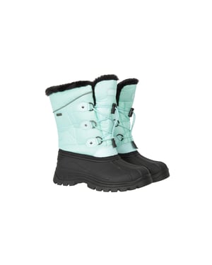 Mountain Warehouse Barn/Kids Whistler Adaptive Snöstövlar (Ljusblå)
