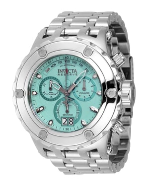 Invicta Reserve - Specialty Subaqua 43312 Heren Horloge - Quartz Uurwerk - Roestvrij Staal met blauwe Wijzerplaat - 52mm