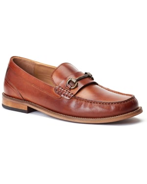 Base London Madison Leder Heren Bruin Loafers