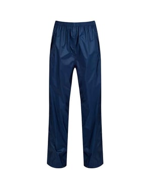 Regatta Womens/Ladies Pro Waterproof Packaway Over Trousers (Navy)