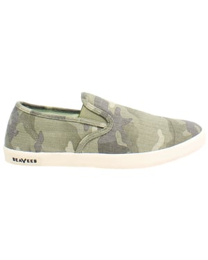 Seavees Baja Saltwash Kvinnor Grön Plimsoll