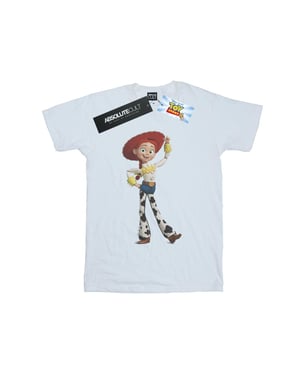 Disney Heren Toy Story Jessie Pose T-Shirt (Wit)