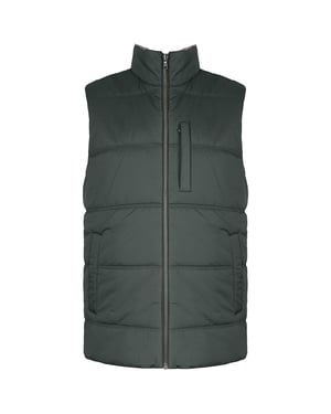 Hackett London Polar Fleece Herr Grön Gilet