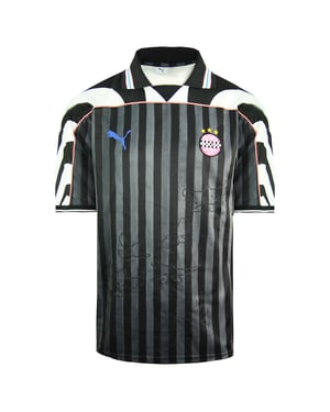 Puma x Kidsuper Studios DryCell Sleeve Black Grey Mens Football Shirt 598466 01