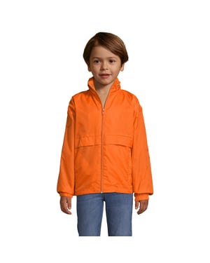 SOLS Windjack voor kinderen (Oranje)