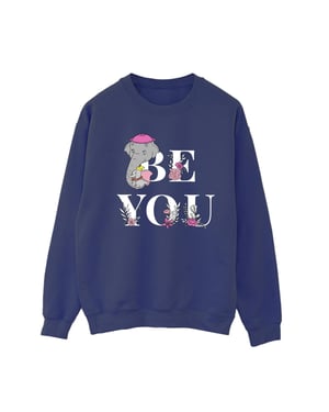 Disney Dames/Dames Dumbo Be You Sweatshirt (Marineblauw)