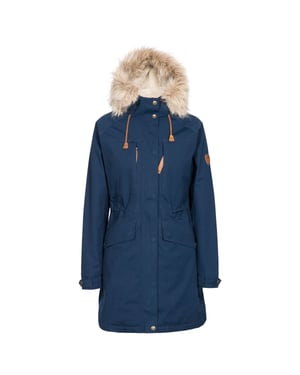 Trespass - Dames Faithful Waterdichte Jas (Marine)