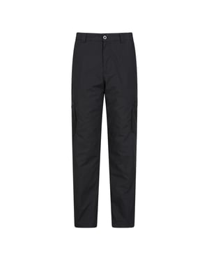 Mountain Warehouse Heren Trek II Lange Winterbroek (Jet Zwart)